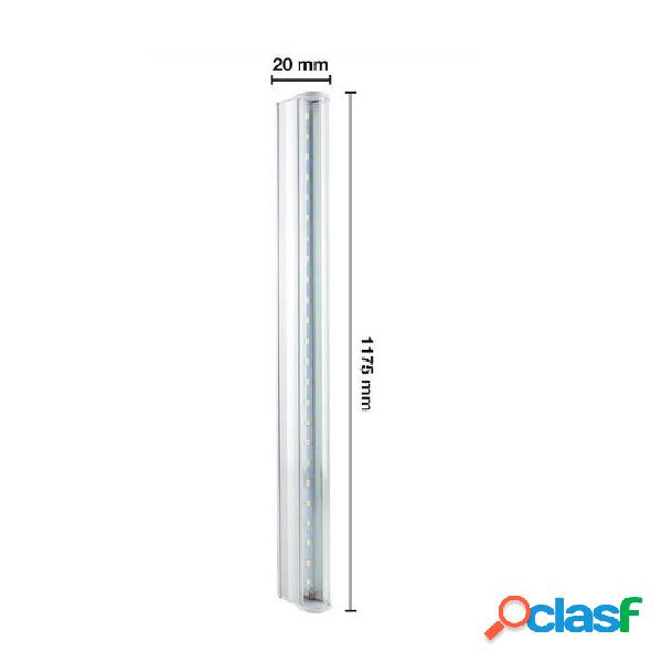 TUBO NEON LED T5 21 WATT PLAFONIERA 120CM LUCE CALDO FREDDO
