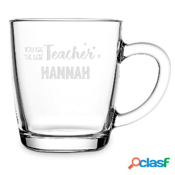 Tazza da tè in vetro - Insegnante