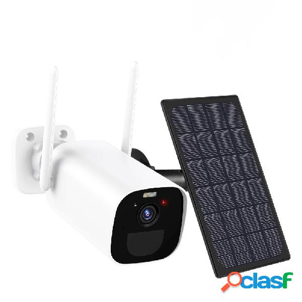 Techage 2K/3MP WIFI Sicurezza esterna fotografica solare