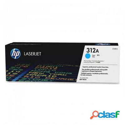 Toner Hp CF381A 312A originale CIANO