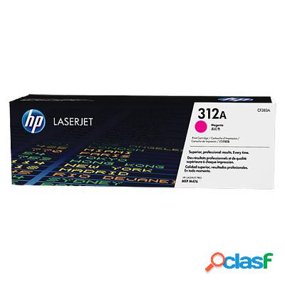Toner Hp CF383A 312A originale MAGENTA