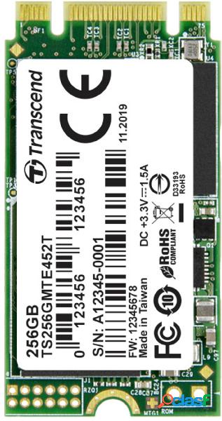 Transcend MTE452T 256 GB M.2 PCIe NVMe SSD 2242 M.2 NVMe