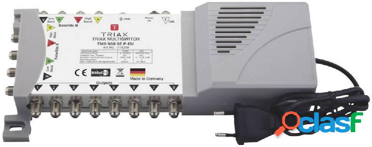 Triax TMS 908 SE P-EU SAT multiswitch Ingressi