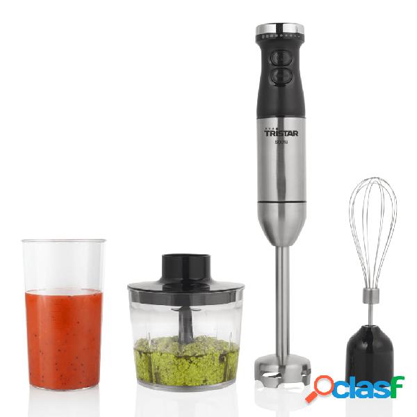 Tristar Set Frullatore a Immersione MX-4839 800 W Argento