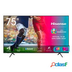 Tv hisense 75" 3840x2160 pixel 4k smart tv hotel mode dvb-t2