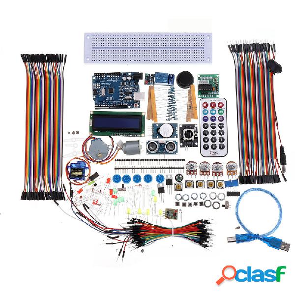 UNO R3 Kit di avviamento medi per principiante STEM 1602 LCD