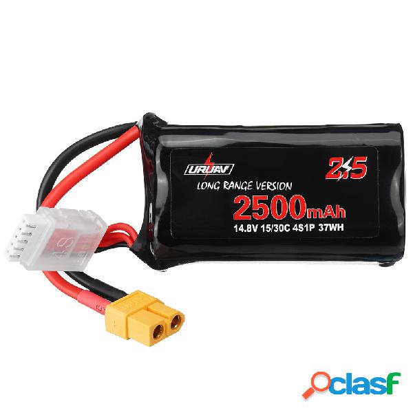 URUAV VTC5 14.8V 2500mAh 15/30C 4S Li-ion a lungo raggio