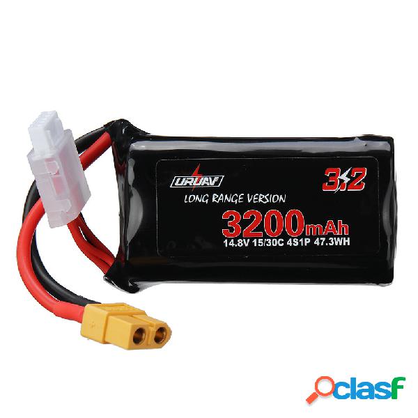 URUAV VTC6 14.8V 3200mAh 15/30C 4S Li-ion a lungo raggio