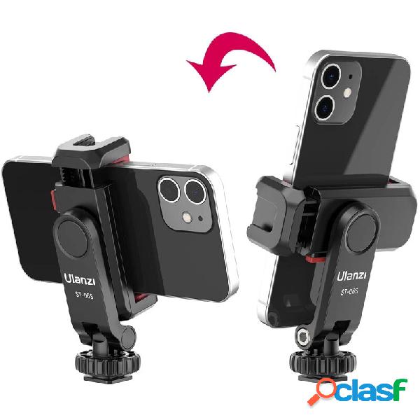 Ulanzi ST-06S Clip per telefono con due riprese verticali