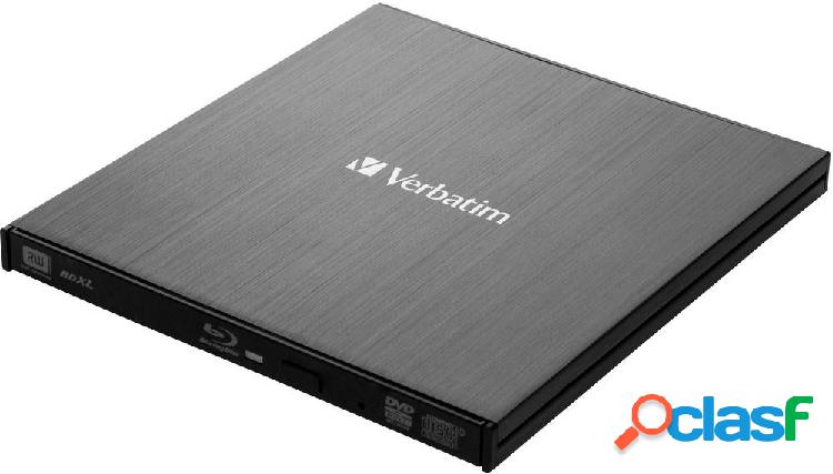 Verbatim Slimline Masterizzatore esterno Blu-ray Dettaglio