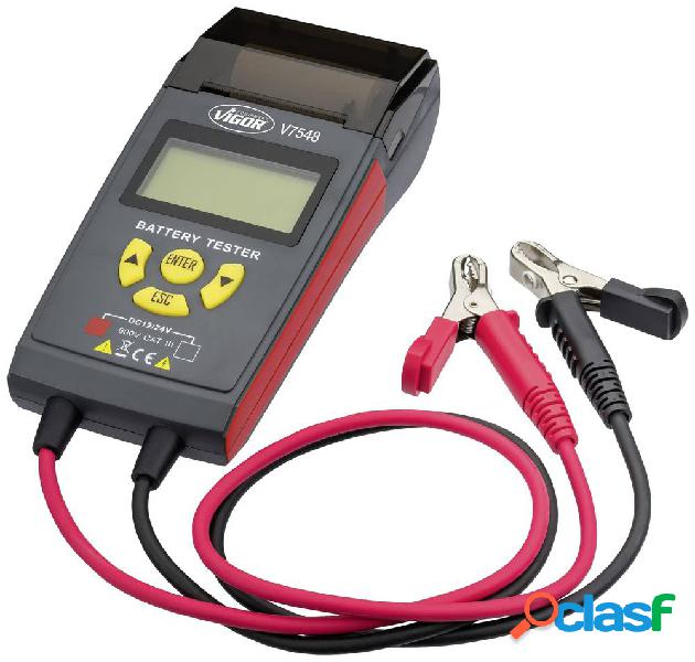 Vigor V7548 Tester batteria per auto