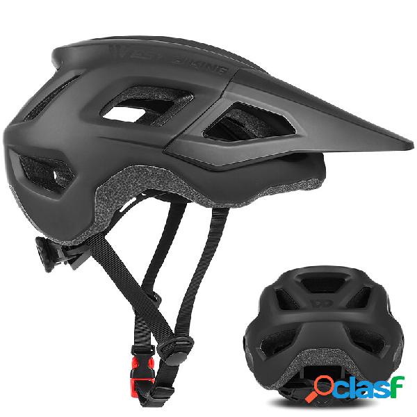 WEST BIKING Casco da bicicletta Casco da ciclismo Regolabile