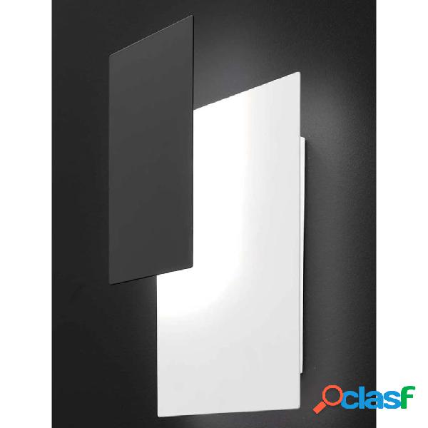 Wofi Luce LED da Parete TORINO 5 W Bianca e Nera