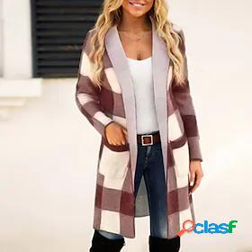 Womens Coat Fall Winter Street Daily Valentines Day Long
