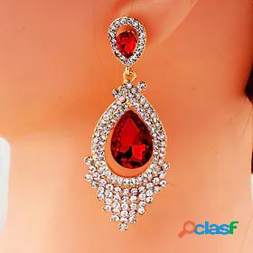 Womens Drop Earrings Dangle Earrings Drop Pear Cut Elegant