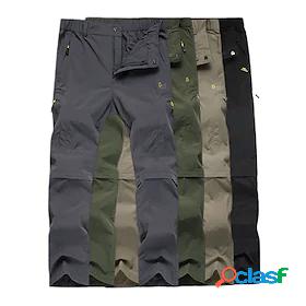 Womens Hiking Pants Trousers Convertible Pants / Zip Off