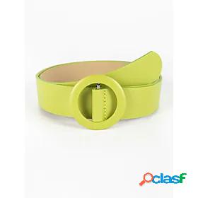 Womens Waist Belt Black Orange Party Street Dailywear Causal