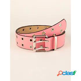 Womens Waist Belt Pink Party Street Dailywear Holiday Belt