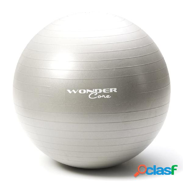 Wonder Core Palla da Ginnastica Anti-Scoppio 75 cm Grigia