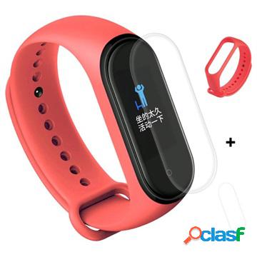 Xiaomi Mi Band 4 Silicone Wristband & TPU Screen Protector -