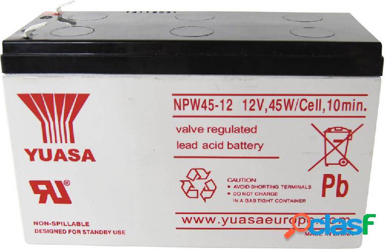 Yuasa NPW45-12 NP45W/12 Batteria al piombo 12 V 8.5 Ah