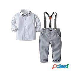 bambini bambino bambino camicia e pantaloni set formale