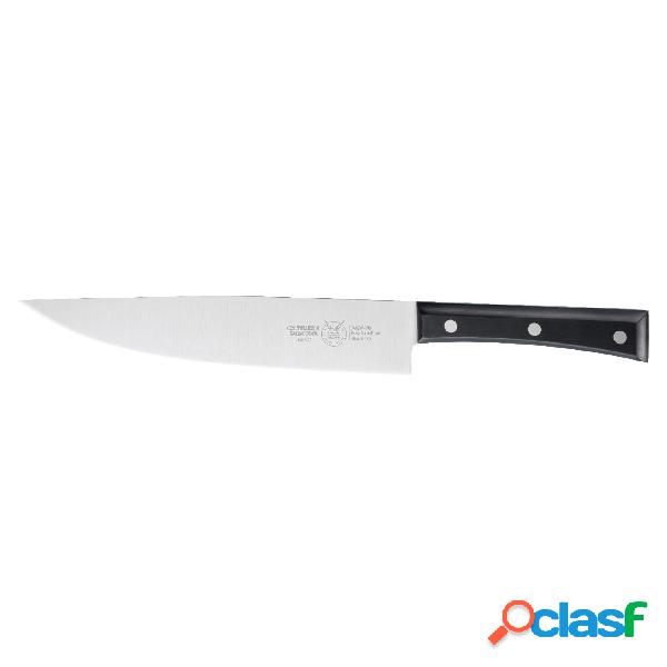 coltello arrosto cm 23, colore nero, manico in resina