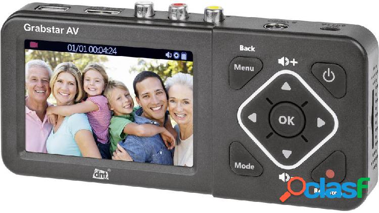 dnt Grabstar AV Video Grabber registrazione in HD