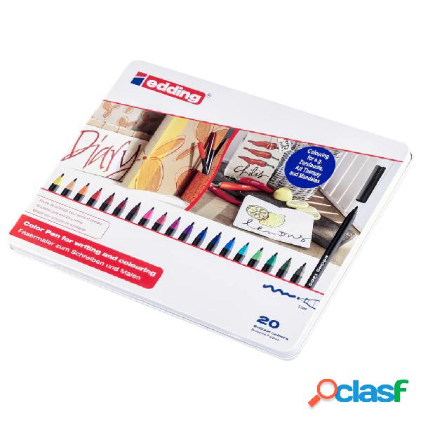 edding Pennarelli Colorati Champion Intermedio 20 pz