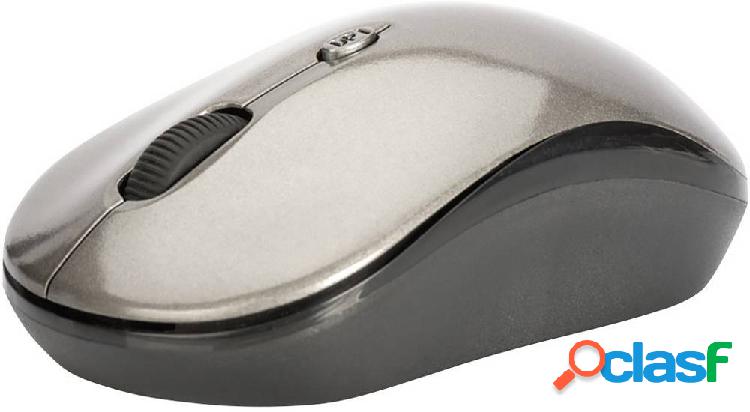 ednet 81166 Mouse wireless Senza fili (radio) Ottico