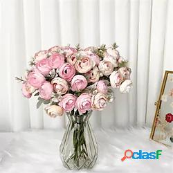 fiore artificiale da sposa fiore rosa da tavolo miniinthebox
