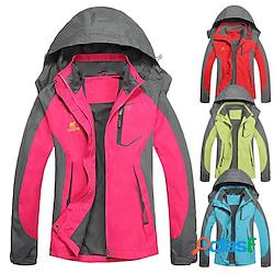 giacca da trekking impermeabile da donna giacca antipioggia