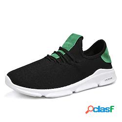 scarpe da corsa casual sportive leggere in tessuto