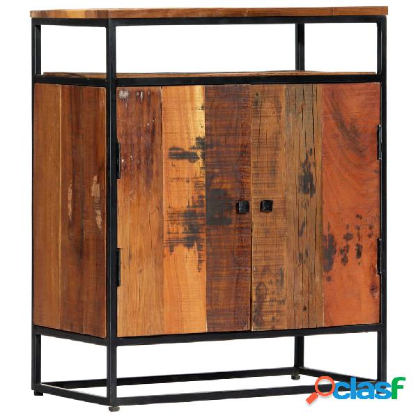 vidaXL Credenza 60x35x76 cm in Legno Massello di Recupero e