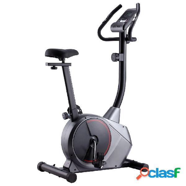 vidaXL Cyclette Reclinata Magnetica con Misurazione del