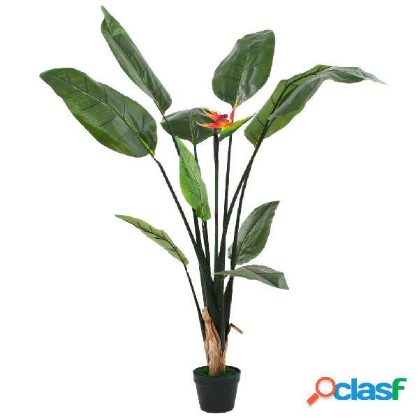 vidaXL Pianta Artificiale Strelitzia Regina Uccello del