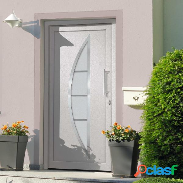 vidaXL Porta di Ingresso Bianca 88x200 cm