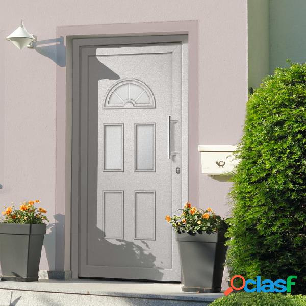 vidaXL Porta di Ingresso Bianca 88x208 cm