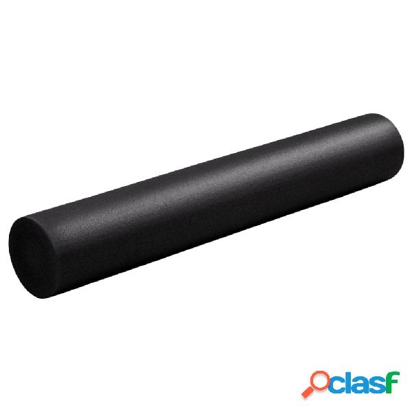 vidaXL Rullo per Yoga in Schiuma 15x90 cm EPE Nero