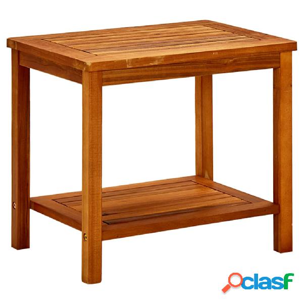 vidaXL Tavolino da Salotto 50x35x45 cm in Legno Massello di