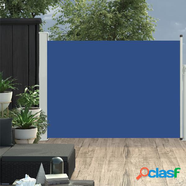 vidaXL Tenda Laterale Retrattile per Patio 120x500 cm Blu