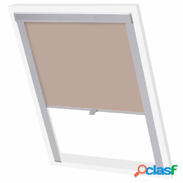 vidaXL Tenda a Rullo Oscurante Persiana Beige C02