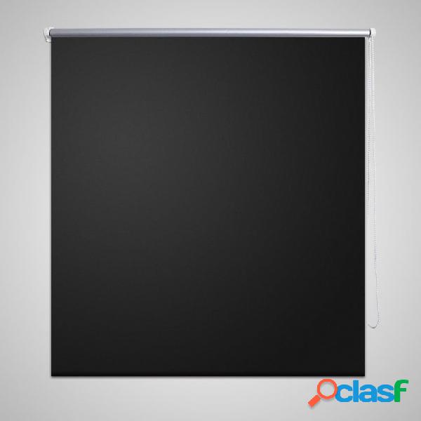 vidaXL Tenda a rullo oscurante 60 x 120 cm Nero