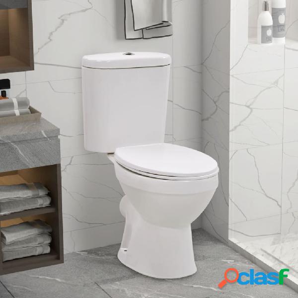 vidaXL Toilette con Cisterna Chiusura Ammortizzata in