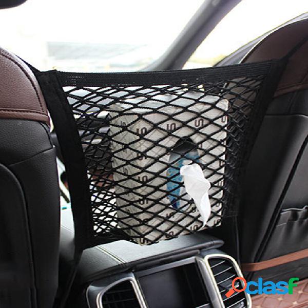 1 PC Universal Car Seat Side Storage Mesh Net Bag Luggage