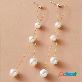 1 Pair Drop Earrings Womens Party Evening Date Beach Classic