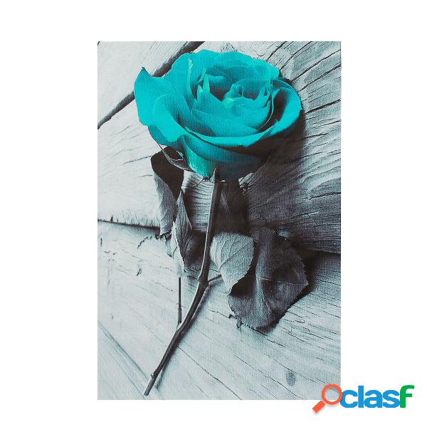 1 Piece Blue Rose Canvas Print Paintings Wall Decorative