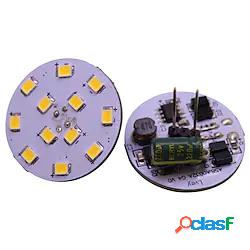 1 pz g4 12 led 2835 2w ac12v dc12-24v mais led 90° mini