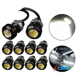 10 pezzi Motocicletta Auto LED Luce antinebbia Luce della
