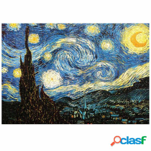 1000 Pieces Nuit Etoilee DIY Assembly Jigsaw Puzzles